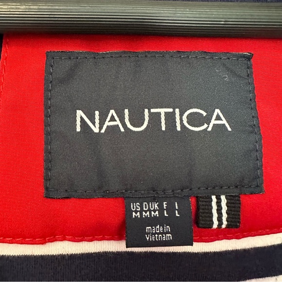 Vintage Nautica Red Raincoat Trenchcoat - Picture 5 of 10